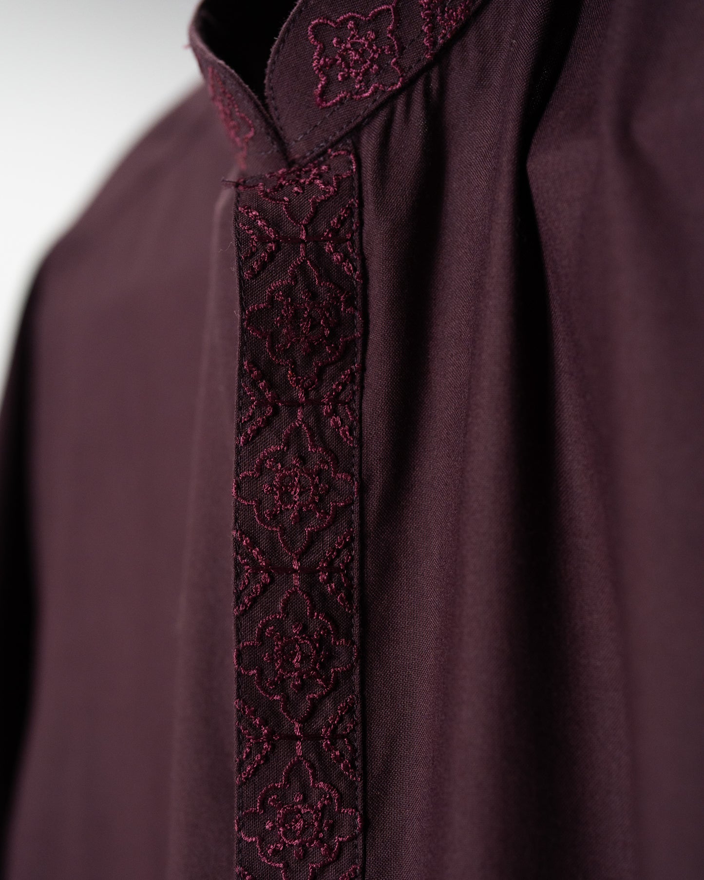 Maroon Kurta Pajama Set