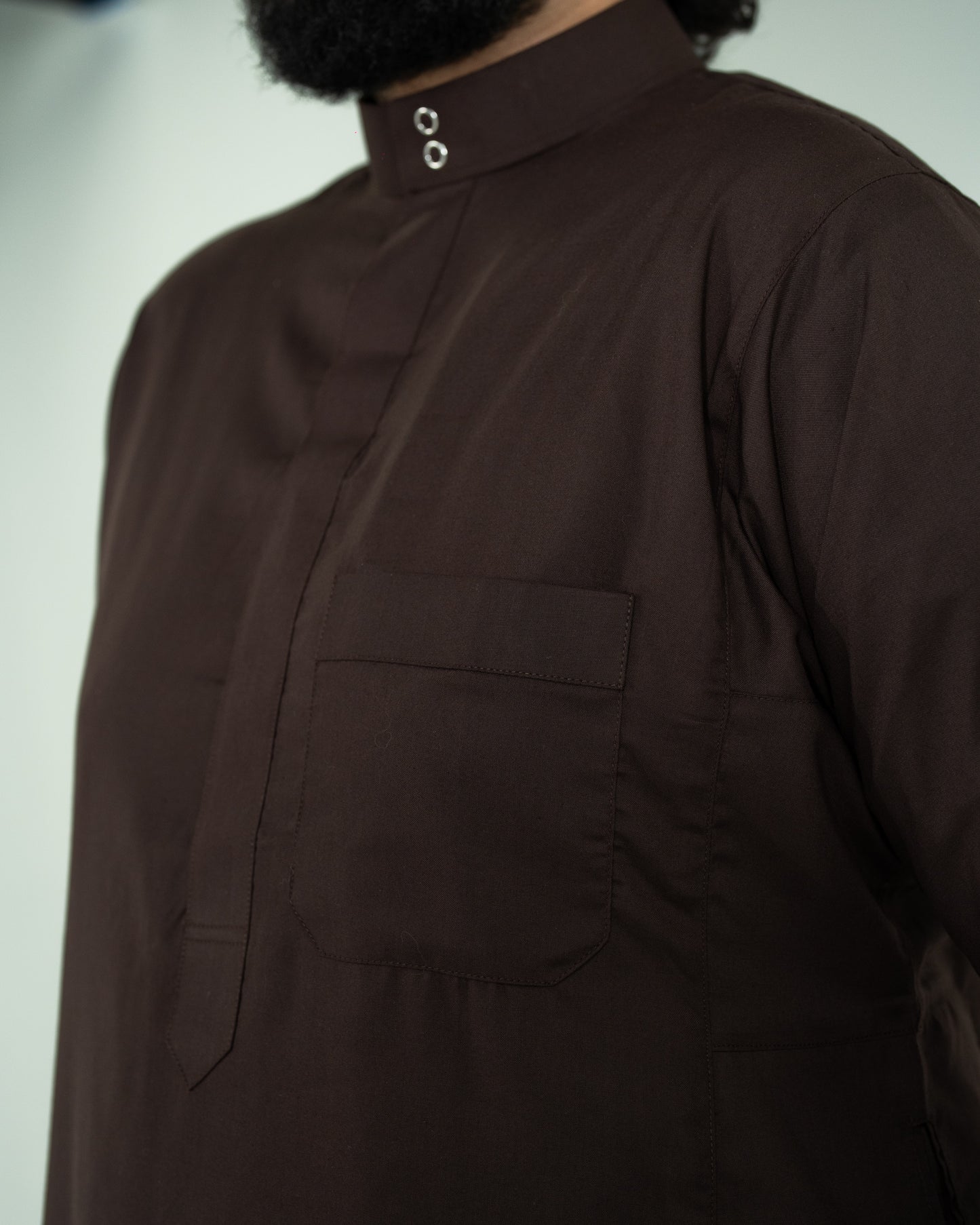 Dark Chocolate Brown Thobe
