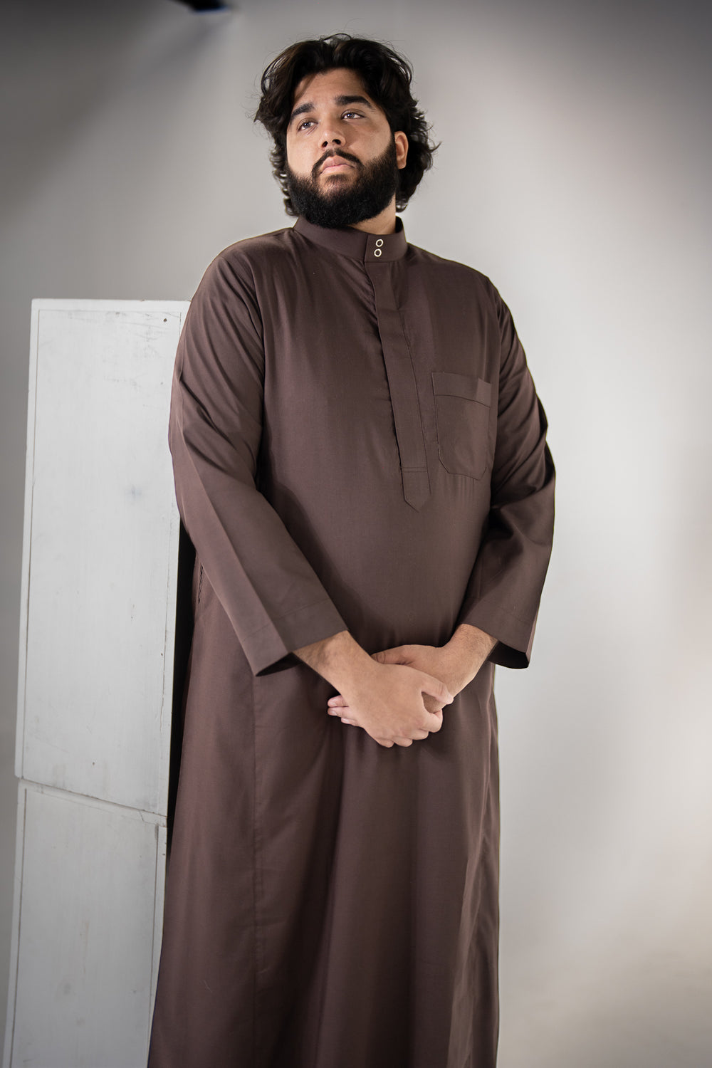 Dark Chocolate Brown Thobe